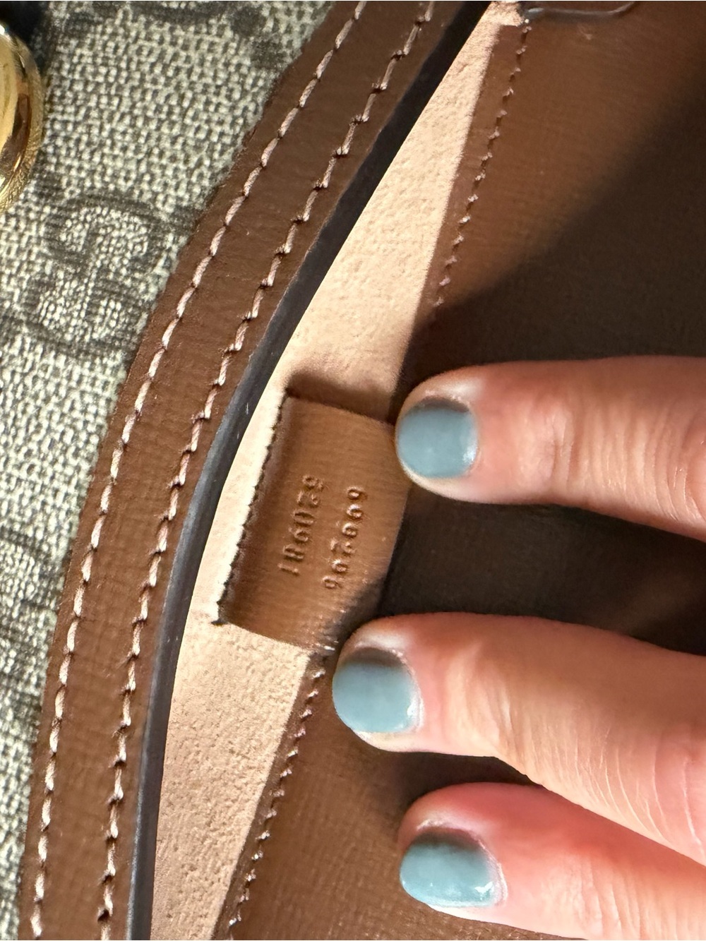 Gucci Brown GG Canvas Leather Horsebit Crossbody - Picture 3 of 9